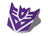 Transformers G1 Meta Colle Logo Collection Decepticon Insignia