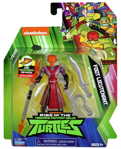 Rise of The Teenage Mutant Ninja Turtles Foot Lieutenant - toy box package