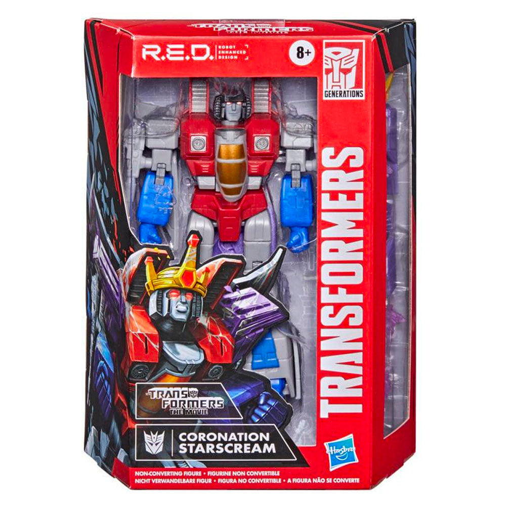 Transformers R.E.D. Series G1 Coronation Starscream - 6-inch Transformers R.E.D. Series G1 Coronation Starscream - 6-inch