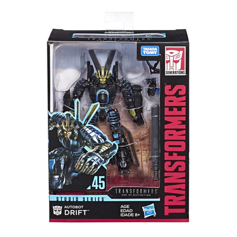 Transformers Movie Studio Series 45 Deluxe Autobot Drift Box Package Helicopter
