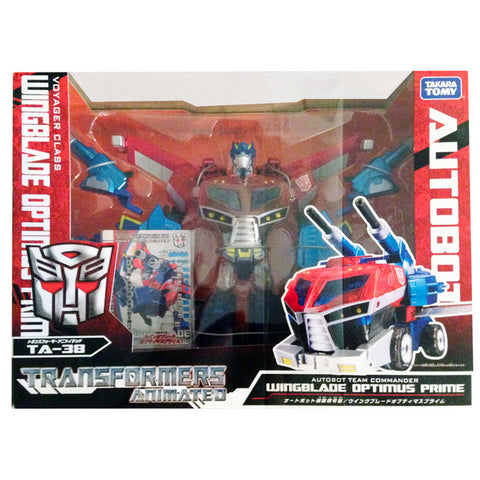 Transformers Animated TA-38 Voyager Wingblade Optimus Prime Japan TakaraTomy Box Package Front