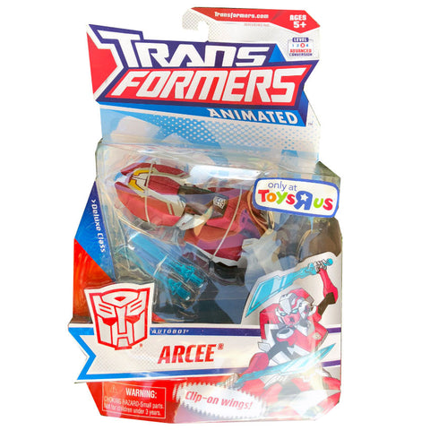 Transformers Animated Deluxe Arcee Toysrus Exclusive Package