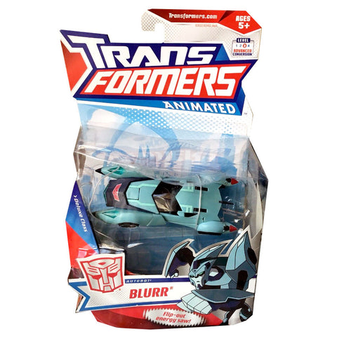 Transformers Animated Deluxe Blurr Package