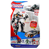 Transformers Animated Freeway Jazz Silver Deluxe package back