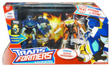 Transformers Animated Jetstorm and Jetfire Safeguard - Giftset