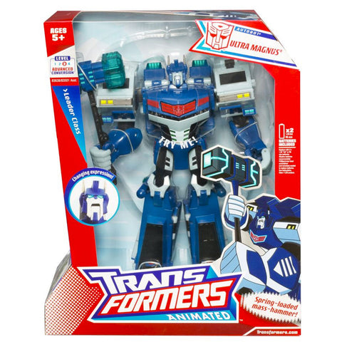 Transformers Animated Leader Class Ultra Magnus Box Package Front