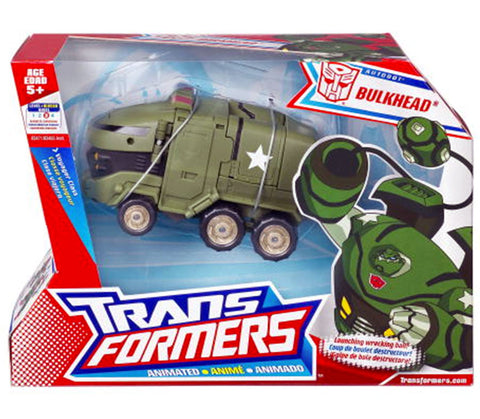 Transformers Animated Voyager Bulkhead Autobot Box Package Front