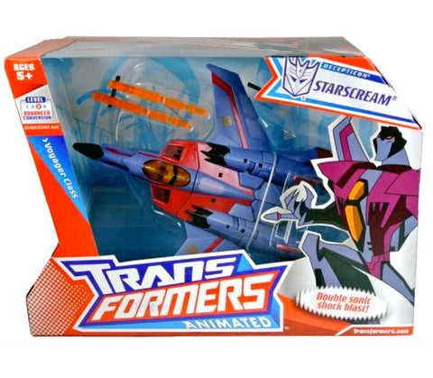 Transformers Animated Voyager Starscream Box Package Front