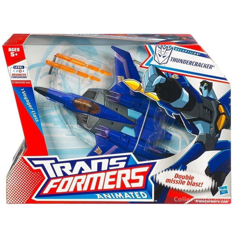 Transformers Animated Voyager Thundercracker Unproduced Sample Box Package Front