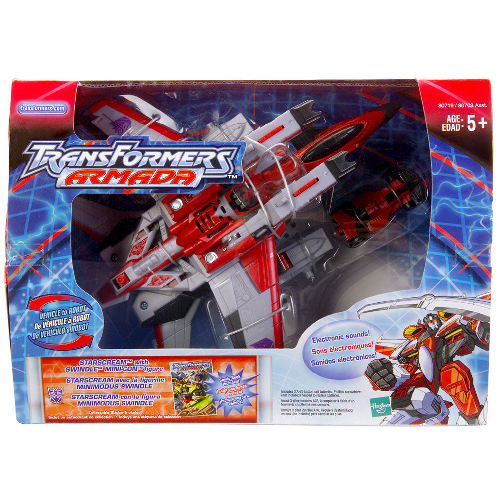 Transformers Armada Starscream with Swindle Mini-Con - Max-Con Transformers Armada Starscream with Swindle Mini-Con - Max-Con