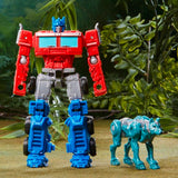 Transformers Beast Alliance Optimus Prime Chainclaw Beast Weaponizer rise of the beasts ROTB action figures photo