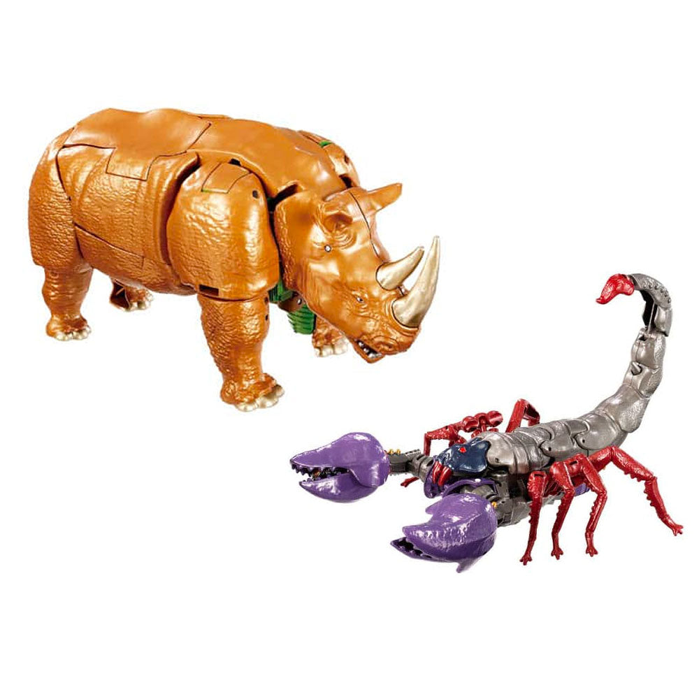 Transformers Beast Wars Again BWVS-02 Rhinox Predacon Scorponok USA ...