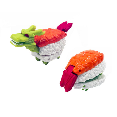 Transformers Botbots Series 5 hibotchi Heats Wasabi Breath Dragon Sushi Toy