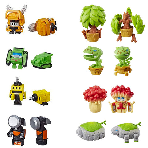 Transformers Botbots Series 2 Shed Heads Complete Set of Eight Toys