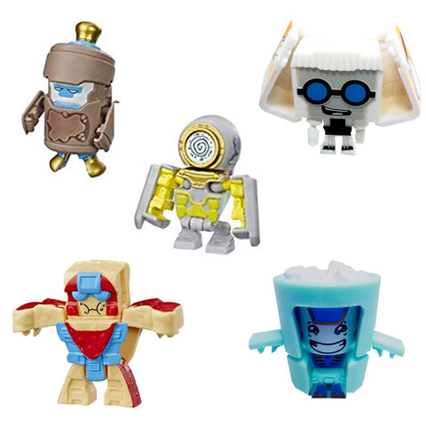 Transformers Botbots Series 1.5 Bakery Bytes Full set of 5 Toys Robot