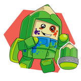 Transformers Botbots Series 2 Backpack Bunch Scribby Character Art