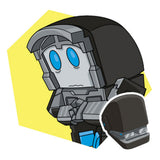Transformers Botbots Series 2 Backpack Bunch Steve From Accounting Art
