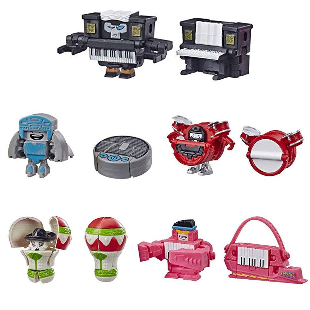 Transformers Botbots Series 3 Music Mob - Complete Set of 5 Transformers Botbots Series 3 Music Mob - Complete Set of 5