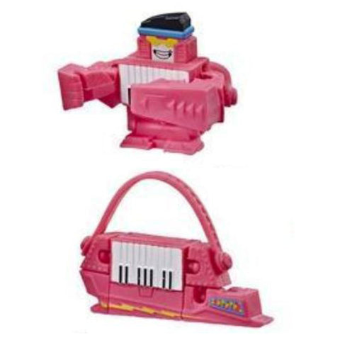 Transformers Botbots Series 2 Music Mob Pink Key Pop Toy