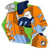 Transformers Botbots Series 2 Shed Heads Grrr'illa Grimes Artwork