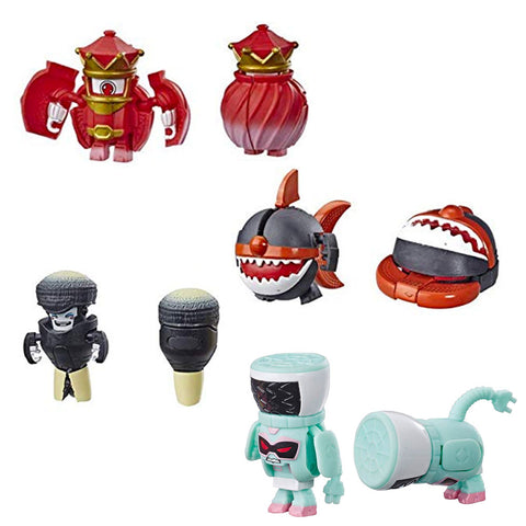 Transformers Botbots Series 2 Swag Stylers Set of 4 Toys