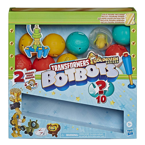 Transformers Botbots Series 4 Goldrush Games Claw Machine Mystery box package