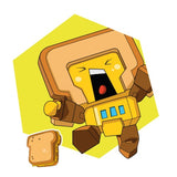 Transformers Botbots Series 1 Greaser Gang Angry Cheese Character Art