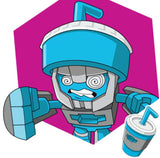 Transformers Botbots Series 1 Sugar Shocks Sippy Slurps Character Art