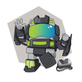 Transformers Botbots Series 1 Techie Team Dr. Moggly Character Art