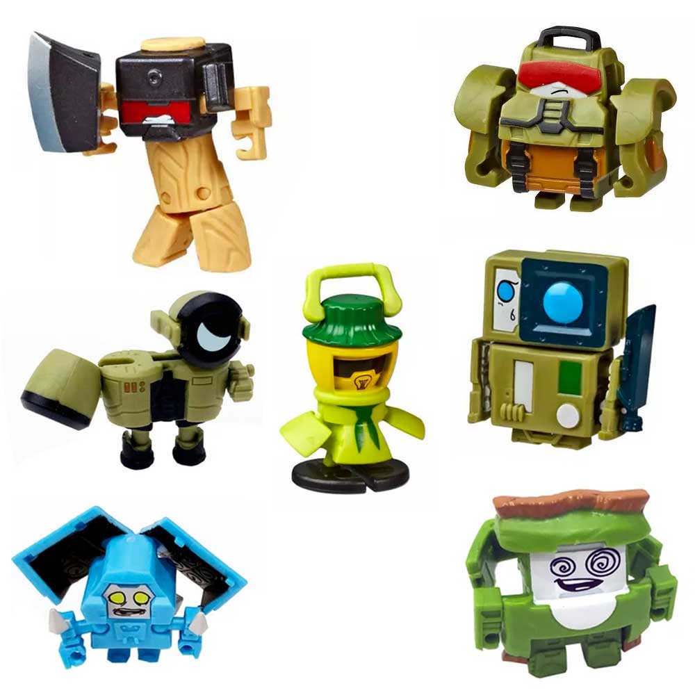 Transformers Botbots Series 4 Wilderness Troop - Complete Set of 7 Transformers Botbots Series 4 Wilderness Troop - Complete Set of 7