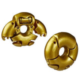 Transformers Botbots Series 4 Winner's Circle Goldenberry Duhnut Gold Donut Robot Toy