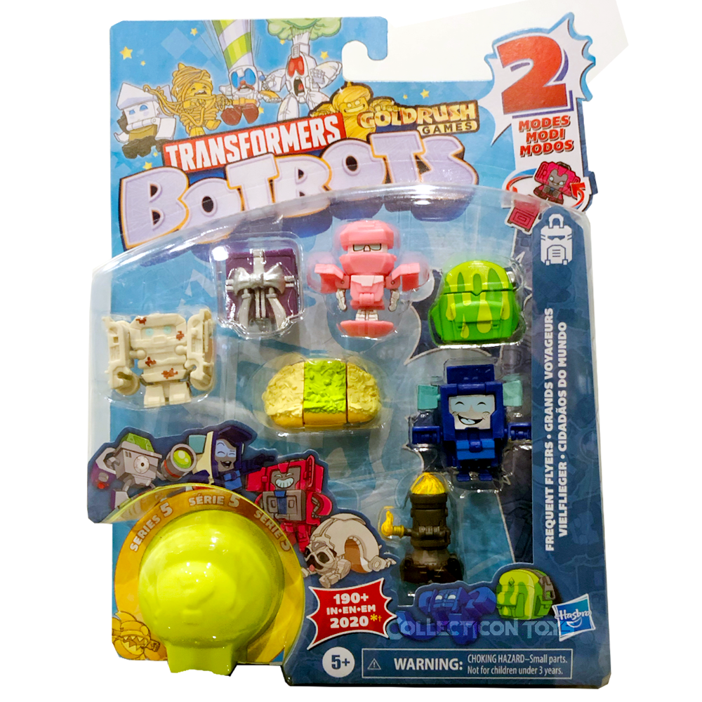 Transformers Botbots Series 5 Frequent Flyers - Complete Set of 6 Transformers Botbots Series 5 Frequent Flyers - Complete Set of 6