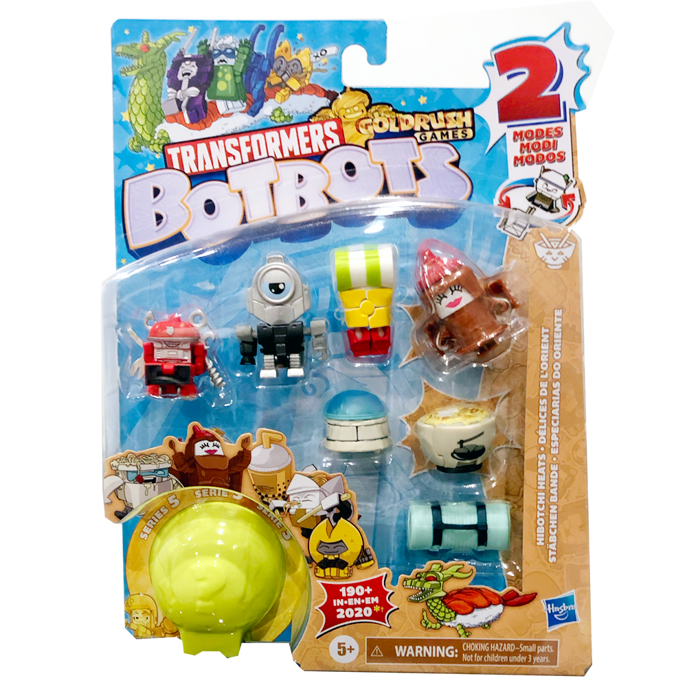Buy Transformers Botbots Series 5 Hibotchi Heats 8-Pack #3 Pour Gold ...