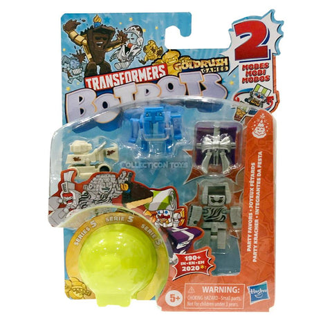Transformers Botbots Series 5 Party Favors 5-pack #2 number 97 box packaging front collecticon Toys