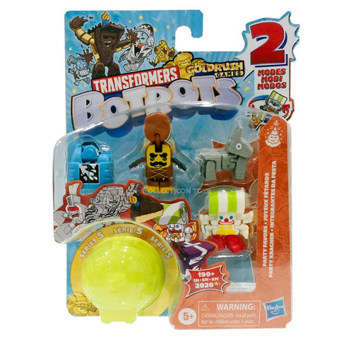Transformers Botbots Series 5 Party Favors 5-pack #3 ID Number 91 box package front collecticon Toys