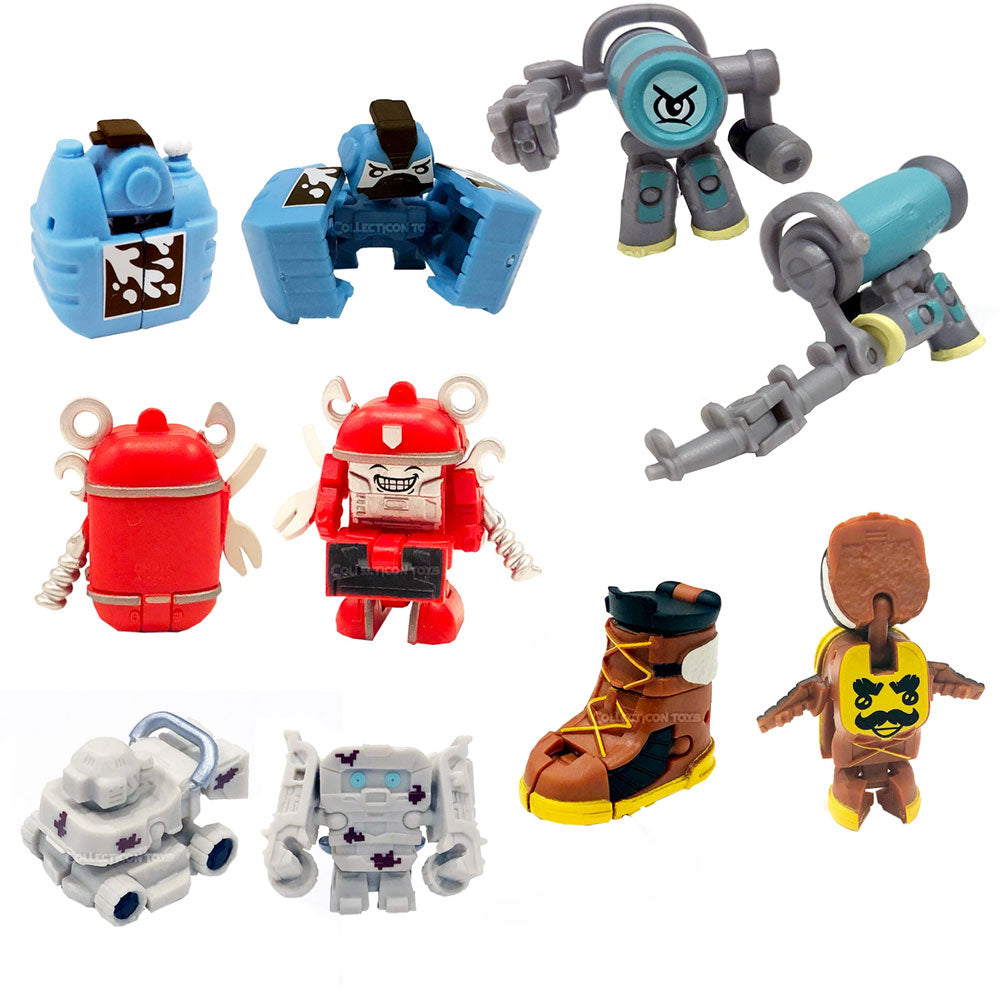 Transformers Botbots Series 4 Wilderness Troop - Complete Set of 7 Transformers Botbots Series 4 Wilderness Troop - Complete Set of 7