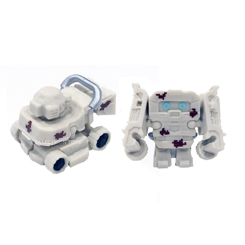 Transformers Botbots Series 5 Wilderness Troop Yard Guard White Lawnmower Robot