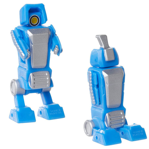 Transformers Botbots Series 6 Ruckus Rally Custodial Crew Roboclean blue vaccum robot toy
