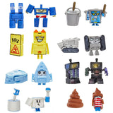 Transformers Botbots Series 6 Ruckus Rally Custodial Crew 8-Pack #1 robot action figure toys