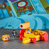 Transformers Botbots Series 6 Ruckus Rally Racer-Roni pizza vehicle 4-pack giftset toy photo