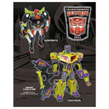 Transformers Botcon 2011 Animated Souvenir Set Toxitron & G2 Sideswipe Promo