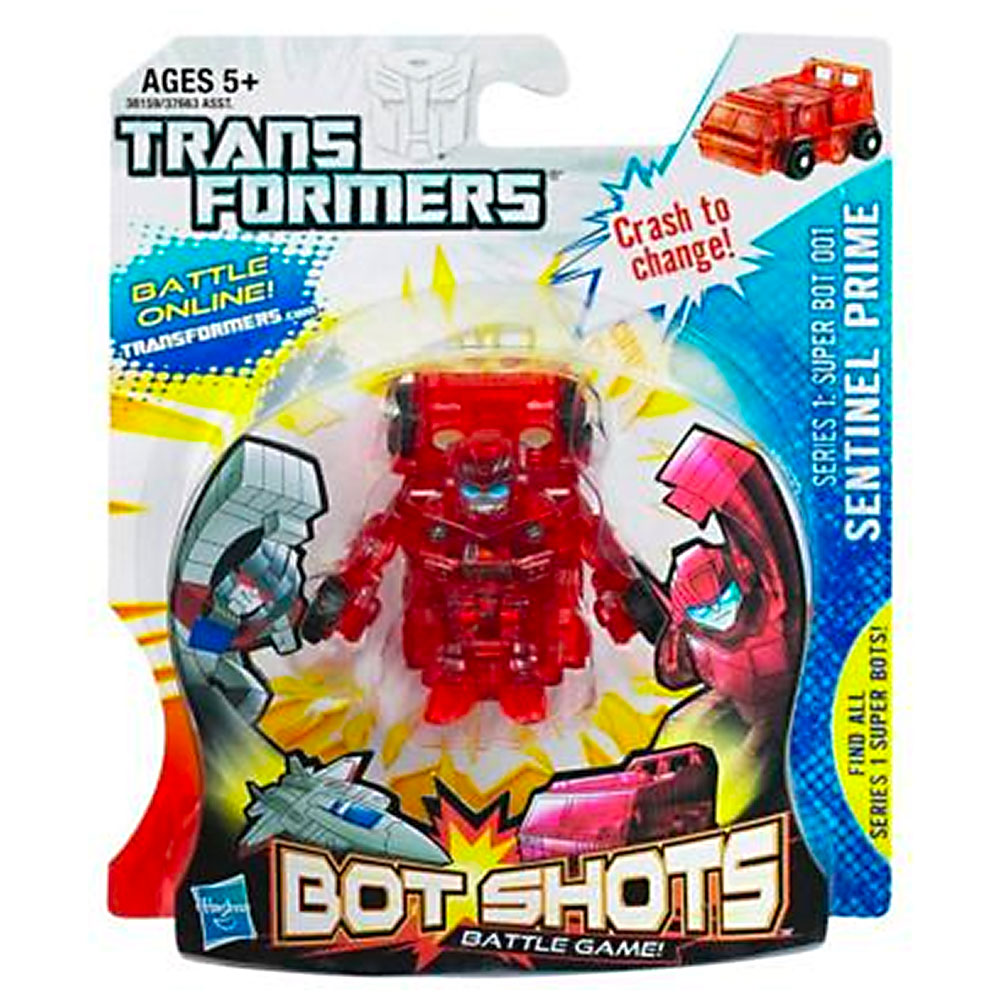 Transformers Bot Shots Series 1: Super Bot 001 Sentinel Prime