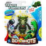 Transformers Botshots Series 1 Super Bot 003 Megatron clear box package front