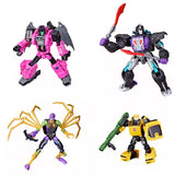 Transformers Buzzworthy Bumblebee War for cybertron trilogy worlds collide giftset 4-pack action figure robot toys