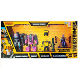 Transformers Buzzworthy Bumblebee War for cybertron trilogy worlds collide giftset 4-pack box package front photo