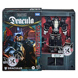 Transformers Generations Collaborative Universal Monsters Dracula Draculus Deluxe box package open