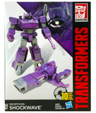 Transformers Cyber Battalion Decepticon Shockwave Package Box Front