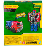 Transformers Cyberverse Adventures Bumblebee Optimus Prime Smash Changers ROTB box package back
