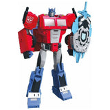 Transformers Cybervers Adventures Battle Call Officer Optimus Prime Walmart robot toy accessories render