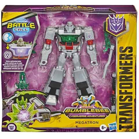 Transformers Cyberverse Adventures Battle Call Trooper Megatron Box Package Front